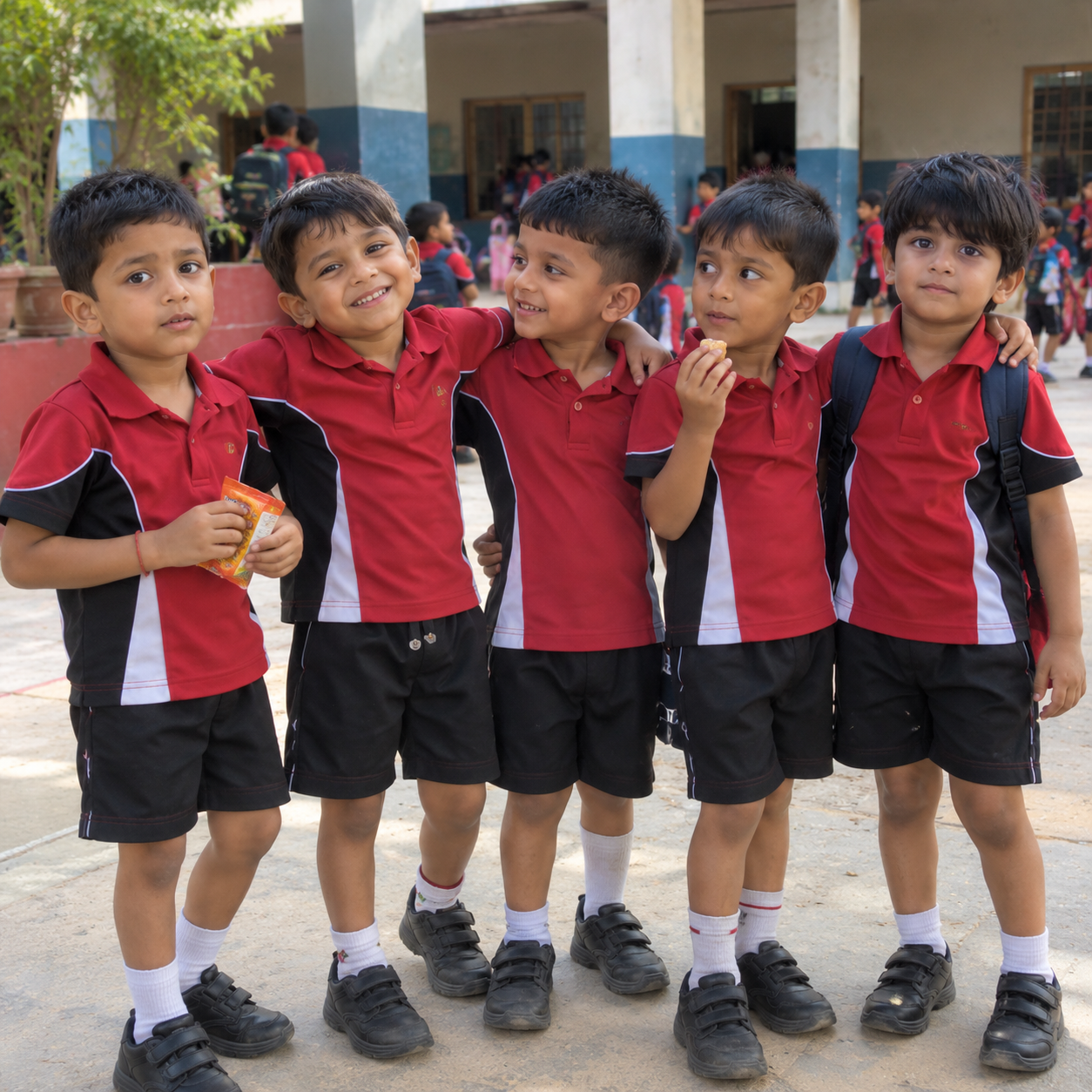 Boys Sports School Uniform Set